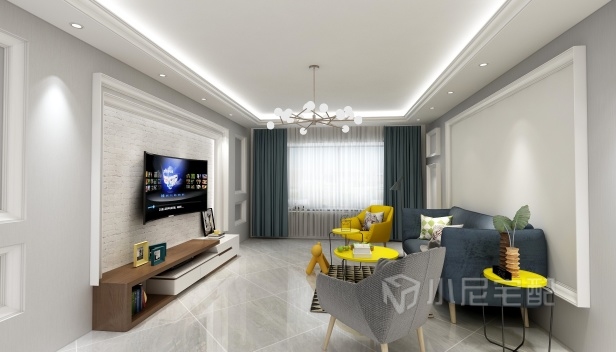 105㎡/三室兩廳一衛(wèi)/現(xiàn)代