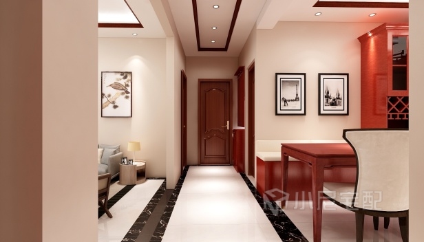 130㎡/三室兩廳一衛(wèi)/混搭