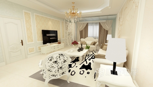 140㎡/三室兩廳兩衛(wèi)/現(xiàn)代