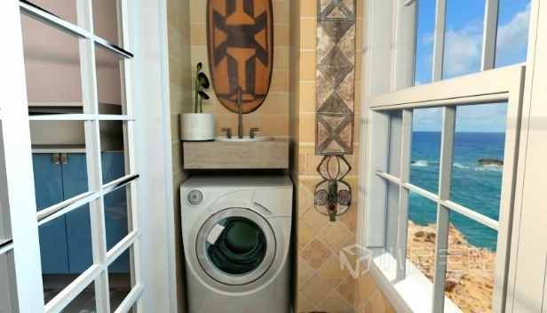 64㎡/兩室兩廳一衛(wèi)/混搭