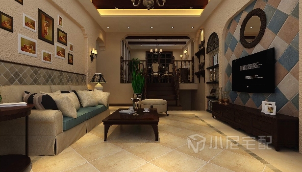 120㎡/復式/地中海