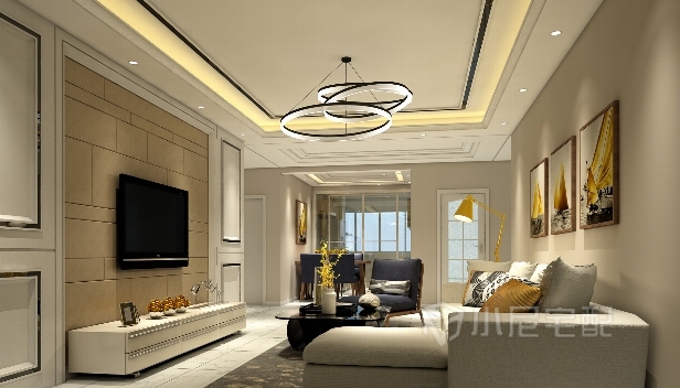 116㎡/三室兩廳兩衛(wèi)/現(xiàn)代