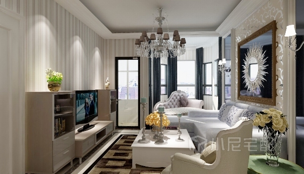 82㎡/兩室兩廳一衛(wèi)/歐式