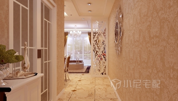 87㎡/兩室兩廳一衛(wèi)/歐式