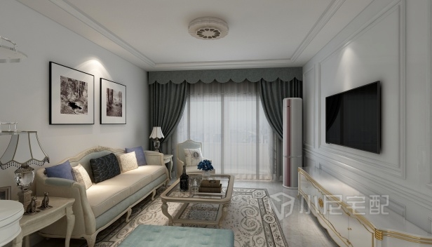 107㎡/兩室一廳一衛(wèi)/簡(jiǎn)約