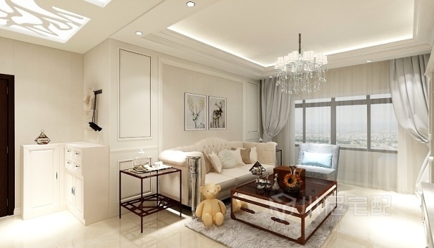 135㎡/兩室一廳一衛(wèi)/簡(jiǎn)約