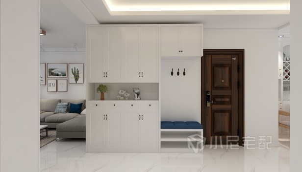 96㎡/兩室一廳一衛(wèi)/現代