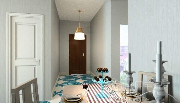 81㎡/兩室一廳一衛(wèi)/現(xiàn)代