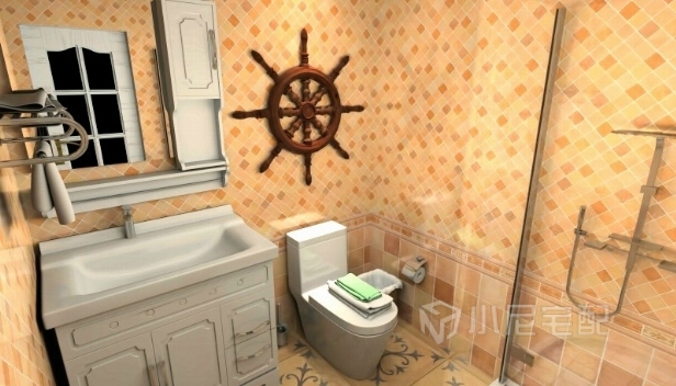 84㎡/兩室兩廳一衛(wèi)/中式