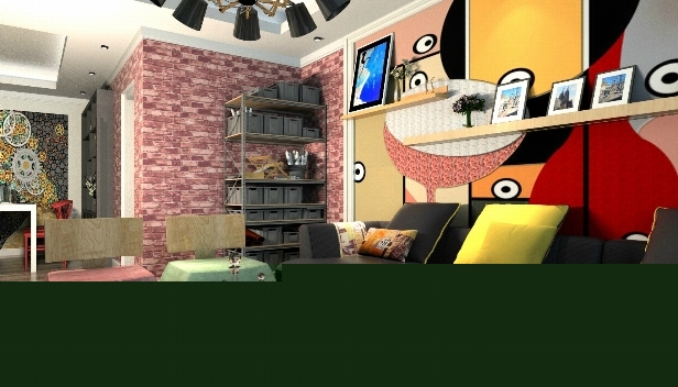 96.34㎡/兩室一廳一衛(wèi)/現(xiàn)代