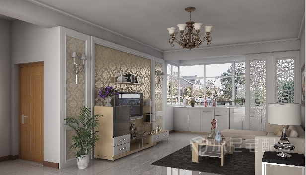 121㎡/三室兩廳兩衛(wèi)/現(xiàn)代