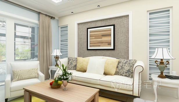 80㎡/兩室一廳一衛(wèi)/簡(jiǎn)約