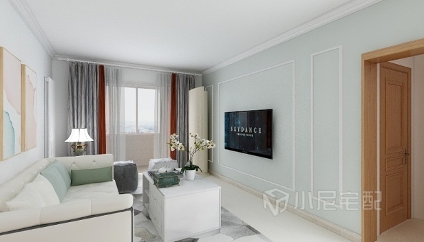 92㎡/三室一廳一衛(wèi)/簡(jiǎn)約