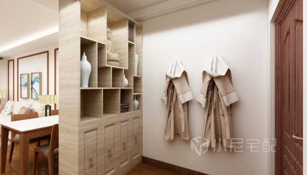 90㎡/兩室兩廳一衛(wèi)/中式