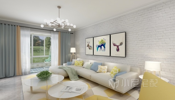 130㎡/三室兩廳兩衛(wèi)/現(xiàn)代