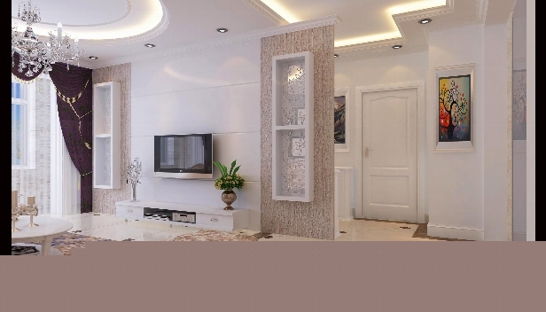 91.36㎡/三室兩廳兩衛(wèi)/歐式