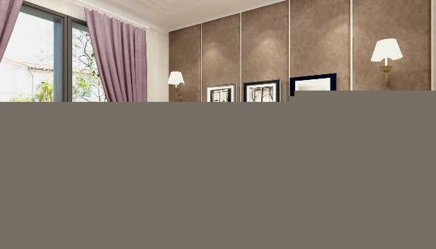 100㎡/兩室一廳一衛(wèi)/歐式