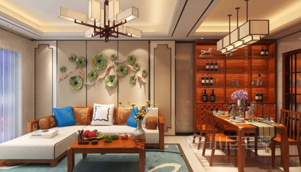 150㎡/三室兩廳兩衛(wèi)/中式