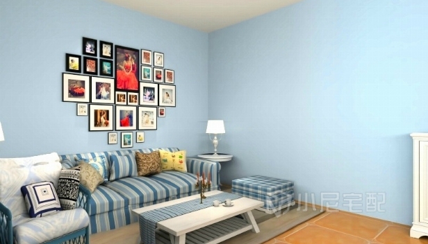 75㎡/一室一廳一衛(wèi)/地中海