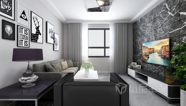 93㎡/三室兩廳兩衛(wèi)/現代