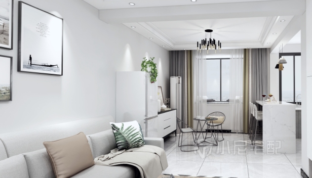 110㎡/兩室兩廳一衛(wèi)/現代