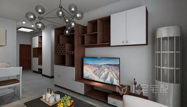 90㎡/三室一廳一衛(wèi)/混搭