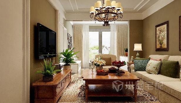 81.9㎡/三室兩廳兩衛(wèi)/美式