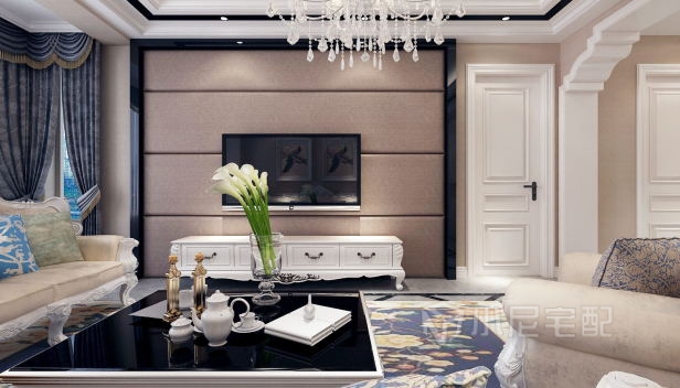 120㎡/三室兩廳一衛(wèi)/歐式